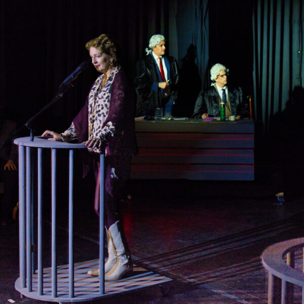 Romaine Vole im Zeugenstand.