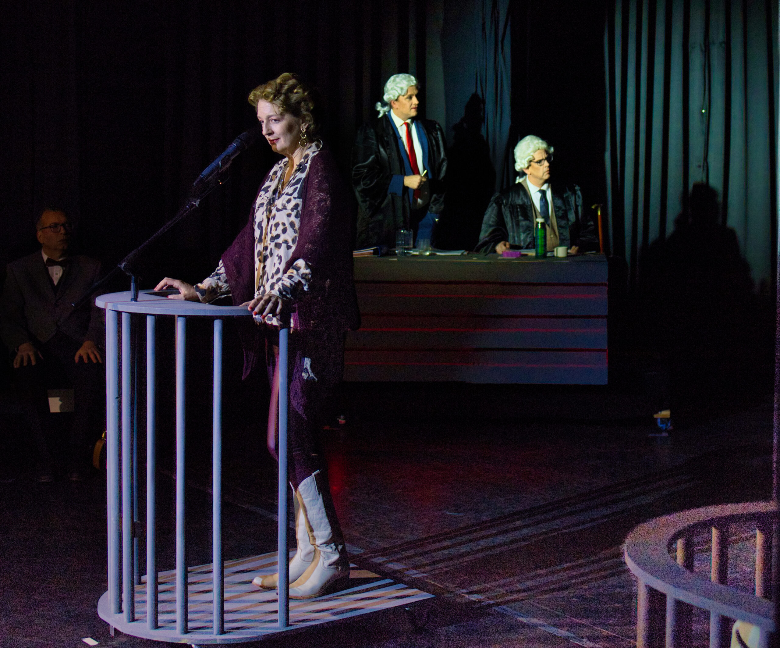 Romaine Vole im Zeugenstand.